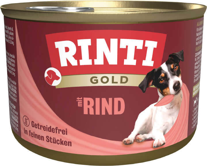 RINTI Hunde-Nassfutter Gold Rind